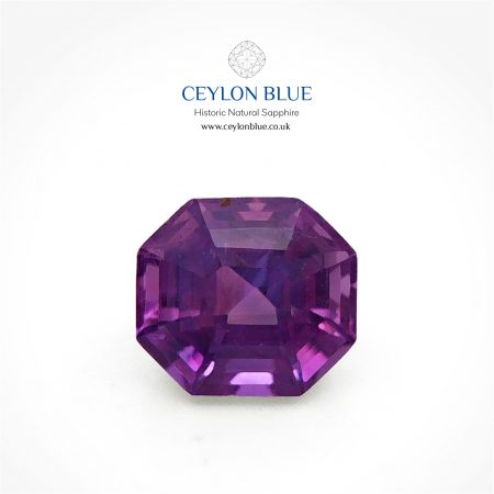 Hot Pink Sapphire 0.60Ct Octagon - CB 0007