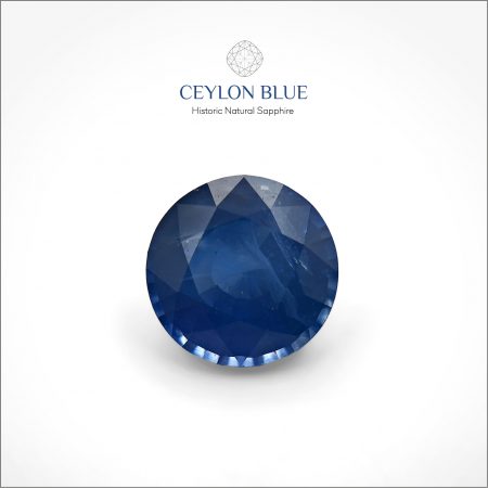 Cornflower Sapphire 0.58ct Round Shape - CB 0032