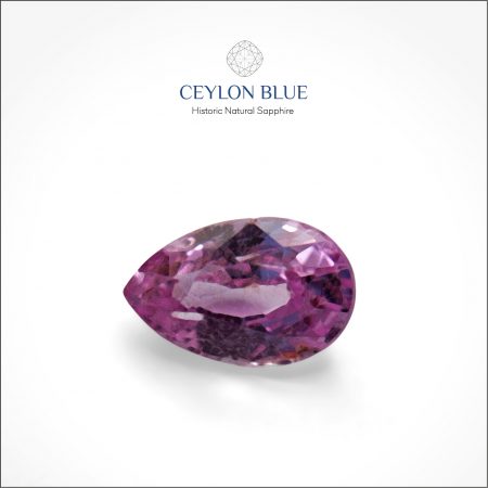 Pink Sapphire 0.48ct Pear Shape - CB 0037