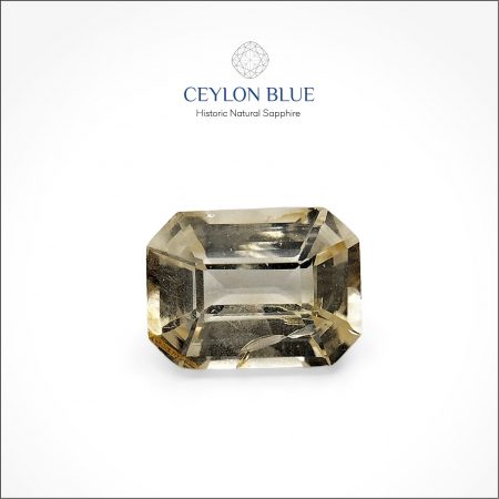 Light Yellow Sapphire 0.90ct Octagon - CB 0137