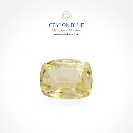 Yellow Sapphire 0.90ct Long Cushion Shape - CB 0125