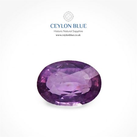 Pink Sapphire 0.55ct Oval Shape - CB 0139