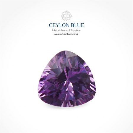 Pink Sapphire 0.55ct Trillion Shape - CB 0141