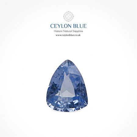 Light Blue Sapphire 1.29ct Pear Shape - CB 0164