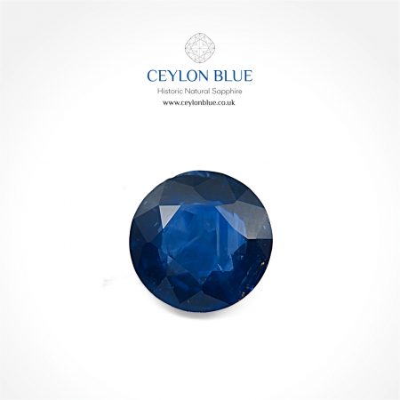 Royal Blue Sapphire 1.33ct Round Shape - CB 0170