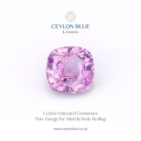 Natural Pink Sapphire Gemstone Unheated Oval Shape 1.23ct (CB 0335)