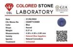 Blue Sapphire 0.37ct Round Shape - CB 0030 - Image 2