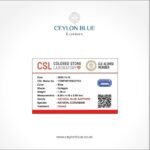 Sky Blue Sapphire 1.05ct Long Octagon Shape - CB 0003 - Image 3