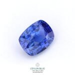 Blue Sapphire Unheated Cornflower Blue Cushion Shape 3.41ct CB 0256 - Image 4