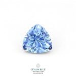 Blue Sapphire Unheated Electric Blue Trillion Shape 2p30 CB 0257