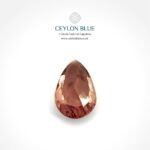 Padparadscha Sapphire 0.59ct Pear Shape - CB 0006 - Image 2