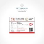 Padparadscha Sapphire 0.59ct Pear Shape - CB 0006 - Image 3