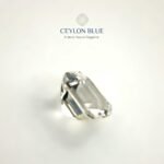 Pure White Sapphire Octagon 0.50ct - CB 0010