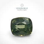 Yellowish Green Zircon 1.54ct Cushion Shape - CB 0015