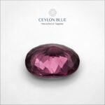 Purple Almandine Garnet 0.83Ct Oval Shape - CB 0016 - Image 2