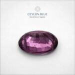 Purple Almandine garnet Garnet 1.16ct Oval Shape - CB 0017 - Image 2