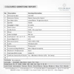 Orange Spersastite Garnet 0.73ct Fancy Shape - CB 0018 - Image 3