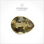 Greenish Yellow Chrysoberyl 0.83ct Pear Shape - CB 0029