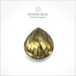 Greenish Yellow Chrysoberyl 0.83ct Pear Shape - CB 0029 - Image 2