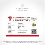 Greenish Yellow Chrysoberyl 0.83ct Pear Shape - CB 0029 - Image 5