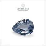 Light Blue Sapphire 1.50ct Pear Shape - CB 0033