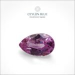 Pink Sapphire 0.48ct Pear Shape - CB 0037