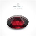 Orange Red Almandine Garnet 5.05ct Oval Shape - CB 0047 - Image 2