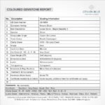 Peach Champagne Zircon 3.40ct Oval Shape - CB 0059 - Image 3