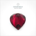Red Almandine Garnet 3.00ct Pear Shape - CB 0086 - Image 2