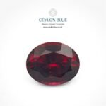 Red Almandine Garnet 2.20ct Oval Shape - CB 0091