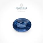 Cornflower Blue Sapphire 0.75ct Oval - CB 0104