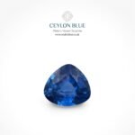 Cornflower Blue Sapphire 0.60ct Trillion - CB 0105