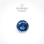 Cornflower Blue Sapphire 0.15ct Round - CB 0111