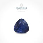 Royal Blue Sapphire 0.50ct Trillion - CB 0112