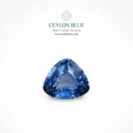 Cornflower Blue Sapphire 0.35ct Trillion - CB 0115