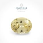 Light Yellow Sapphire 1.35ct Oval Shape - CB 0122