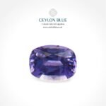 Purple Sapphire 0.60ct Long Cushion - CB 0131