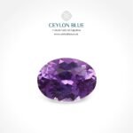 Purple Sapphire 0.40ct Oval - CB 0132