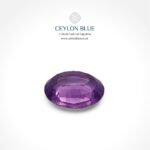 Purple Sapphire 0.50ct Oval - CB 0134 - Image 2