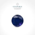 Deep Blue Sapphire 1.46ct Round Shape - CB 0169