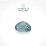 Aquamarine 1.26ct Greenish Blue Cushion Shape - CB 0176 - Image 2