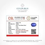 Cornflower Blue Sapphire 1.89ct Oval Shape - CB 0178 - Image 4
