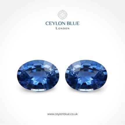 Cornflower Blue Sapphire 0.47ct Oval Shape – CB 0004-C1