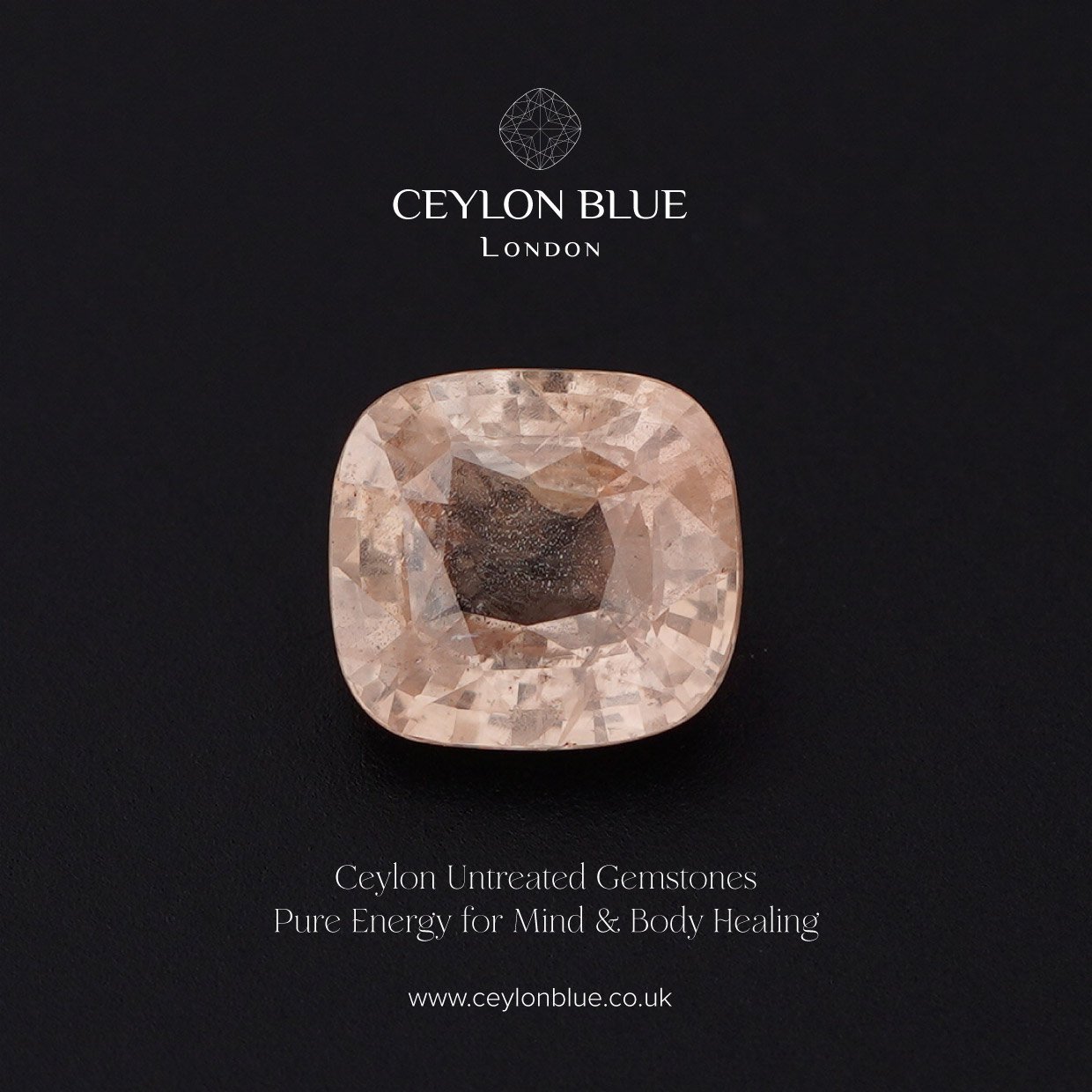 Padparadscha-Sapphire-Gemstones-Natural-Unheated-Gemstone-Cushion-Shape-2p08-CB-0331_Artboard-1-2-1-1-1-1-1-1-1-1-1-1-1-1-1-1-1-1-1-1-1-1-1-1-1-1-1-1-1-1-1-1-1-1-1-1-1-1-1-1-1-1-1-1-1-1-1-1-1-1 Padparadscha Sapphire 2.08ct Cushion Cut Loose Gemstone Natural Unheated (CB 0331) - Image 1