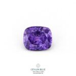 Purple Sapphire Unheated Cushion Shape 1.40ct CB 0241