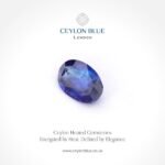 Natural Heated Royal Blue Sapphire – 6x4mm Calibrated Oval Cut (CB 0339) - Image 2