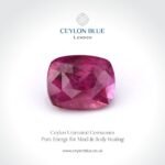 Ruby Gemstone Ceylon Royal Red Ruby 2.50 Ct - CB 0328 Natural Unheated