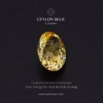 Natural Unheated Yellow Sapphire – 1.50ct Oval Cut Loose Gemstone (CB 0332) - Image 2